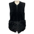 Load image into Gallery viewer, Loeffler Randall Black Lamb Shearling Fur Vest

