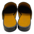 Load image into Gallery viewer, Gucci Black Leather Princetown Mules with Gold Horsebit
