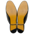 Load image into Gallery viewer, Gucci Black Leather Princetown Mules with Gold Horsebit
