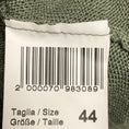 Load image into Gallery viewer, Peserico Olive Green Linen and Cotton Knit Raglan Sweater with Monili
