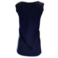 Load image into Gallery viewer, Akris Punto Navy Blue / Light Blue Wool Knit Cardigan Sweater and Tank Top Two-Piece Set
