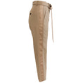 Load image into Gallery viewer, Marni Beige Tuxedo Pants with Belt
