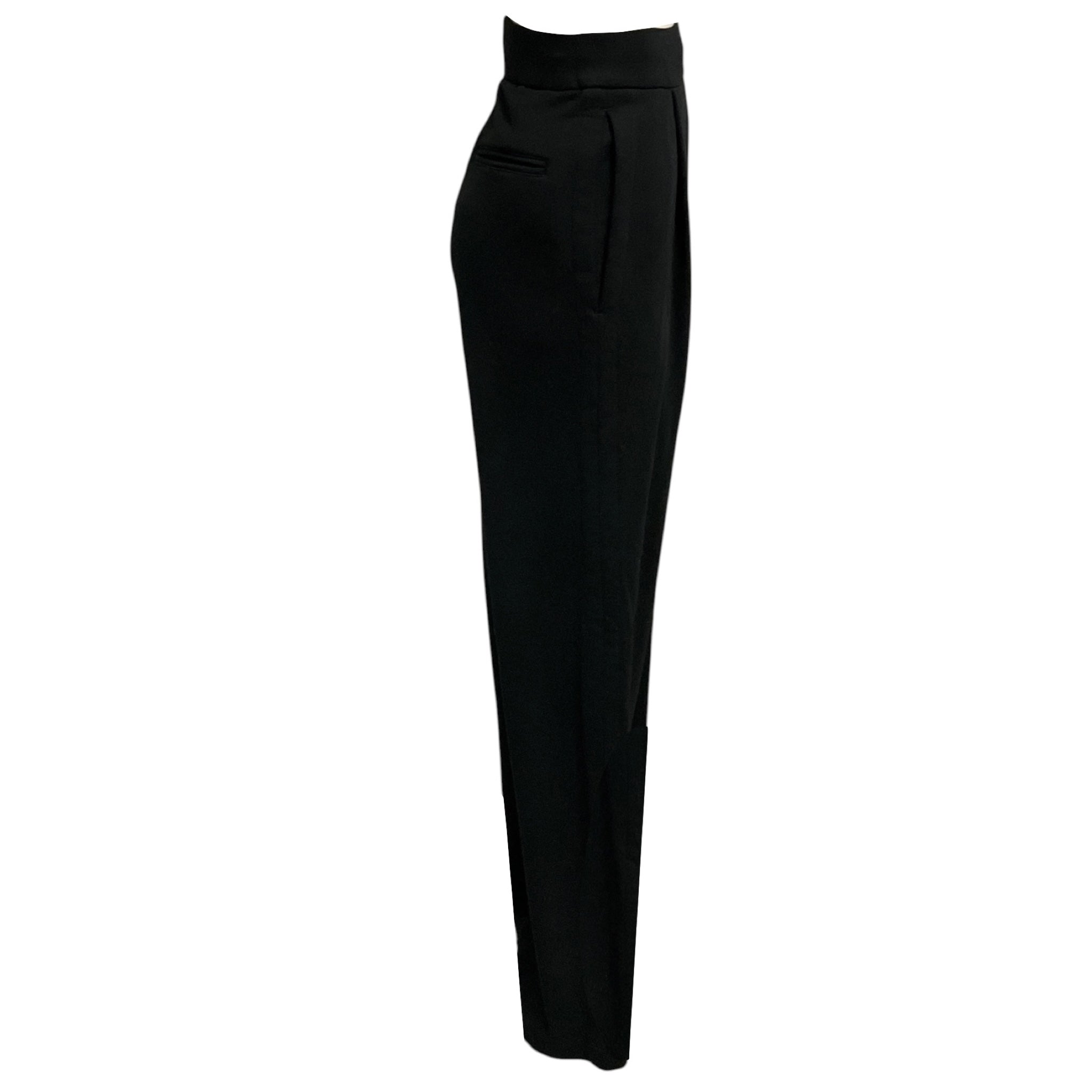 Dries Van Noten Black Hartia Cotton Sweatpants