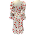 Load image into Gallery viewer, Caroline Constas White / Red Retro Floral Fay Dress
