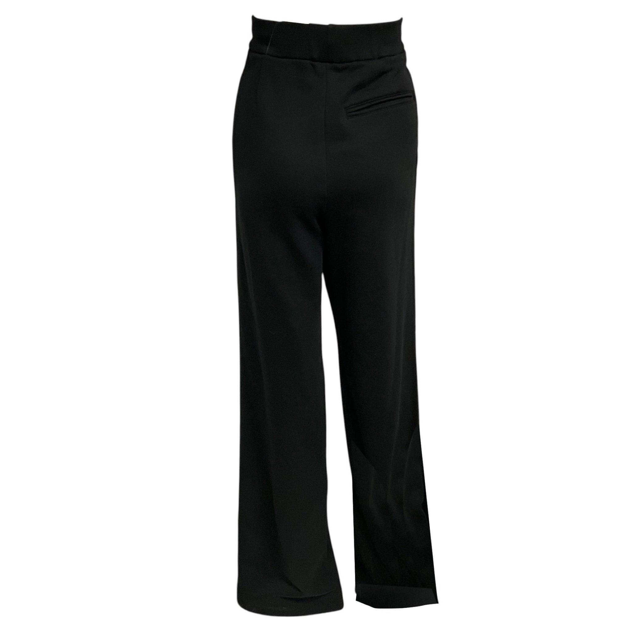 Dries Van Noten Black Hartia Cotton Sweatpants