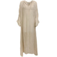 Load image into Gallery viewer, La Collection Beige Linen Maxi Kaftan
