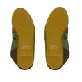 Load image into Gallery viewer, Saint Laurent Green Camouflage Print Logo Embroidered Canvas Espadrille Flats
