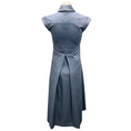 Load image into Gallery viewer, Mr & Mrs Italy Slate Blue Cotton Stretch Midi Dress
