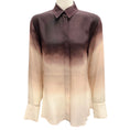 Load image into Gallery viewer, Altuzarra Ivory Colorscape Chika Dip-Dyed Silk Shirt
