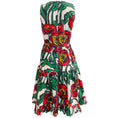 Load image into Gallery viewer, La DoubleJ Red Multi Floral Sleeveless Big Dress
