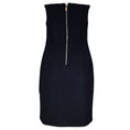 Load image into Gallery viewer, Michael Kors Black Strapless Wool Dress
