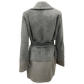 Load image into Gallery viewer, Max Mara Grey Belted Alpaca Coat

