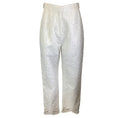 Load image into Gallery viewer, Zimmermann Ivory Bowie Tapered Eyelet Pant
