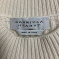 Load image into Gallery viewer, Gabriela Hearst Ivory Embroidered Long Sleeved Cashmere Knit Dress
