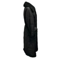 Load image into Gallery viewer, Akris Black Fenna Quilted Silk Taffeta Long Coat
