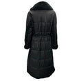 Load image into Gallery viewer, Akris Black Fenna Quilted Silk Taffeta Long Coat
