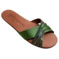 Load image into Gallery viewer, Pedro Garcia Bamboo Satin Paty Sandals with Swarovski Crystals

