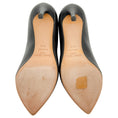 Load image into Gallery viewer, Jimmy Choo Black Leather V Cut Pumps
