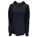 Load image into Gallery viewer, Givenchy Black Metal Embellished Hooded Classic Fit Cotton Sweatshirt
