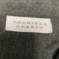 Load image into Gallery viewer, Gabriela Hearst Charcoal Grey Freddie A-Line Midi Skirt
