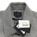 Load image into Gallery viewer, Alexander Wang Black / White Houndstooth Cropped Jacket with Metal Fringe
