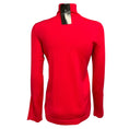 Load image into Gallery viewer, St. John Scarlet Wool Knit Turtleneck Sweater
