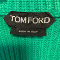 Load image into Gallery viewer, Tom Ford Green Wool and Cashmere Knit Cardigan Sweater

