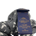 Load image into Gallery viewer, Louis Vuitton Grey Chouchou Monogram Jacquard Denim Hair Scrunchie
