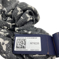 Load image into Gallery viewer, Louis Vuitton Grey Chouchou Monogram Jacquard Denim Hair Scrunchie
