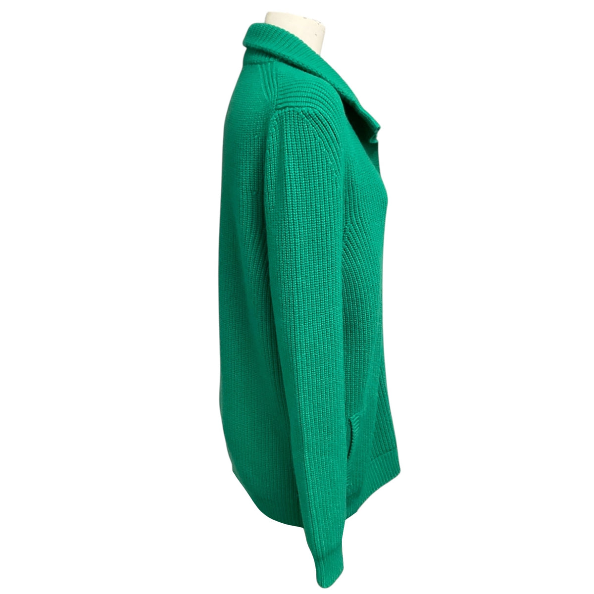 Tom Ford Green Wool and Cashmere Knit Cardigan Sweater