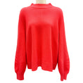 Load image into Gallery viewer, Lafayette 148 New York Vibrant Coral Cashmere Knit Sweater
