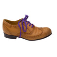 Load image into Gallery viewer, Esquivel Cognac Distressed Leather Oxford Shoes

