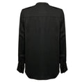 Load image into Gallery viewer, Jil Sander Black Ruffled Button Front Blouse
