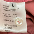 Load image into Gallery viewer, La DoubleJ Blush Pink Ruffled Choux Dress with Jewel Button
