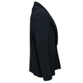 Load image into Gallery viewer, Brandon Maxwell Navy Blue Viscose Crepe Blazer Jacket
