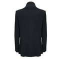 Load image into Gallery viewer, Brandon Maxwell Navy Blue Viscose Crepe Blazer Jacket
