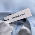 Load image into Gallery viewer, Barbara Bui Light Blue Crepe Flared Suit Trousers

