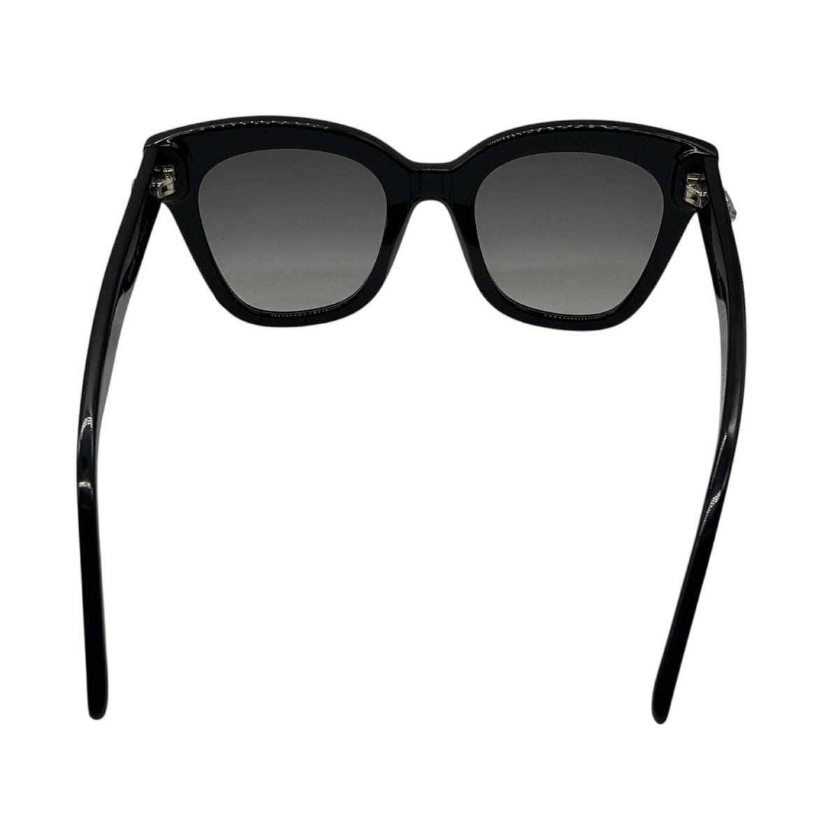 Gucci Black Butterfly Frame Sunglasses with GG Logo
