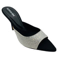 Load image into Gallery viewer, Gia Borghini Black / Silver Perni Strass Mules
