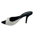 Load image into Gallery viewer, Gia Borghini Black / Silver Perni Strass Mules

