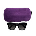 Load image into Gallery viewer, Gucci Black Butterfly Frame Sunglasses with GG Logo
