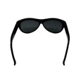Load image into Gallery viewer, Gucci Black Cat Eye Acetate Sunglasses with Metal Accents

