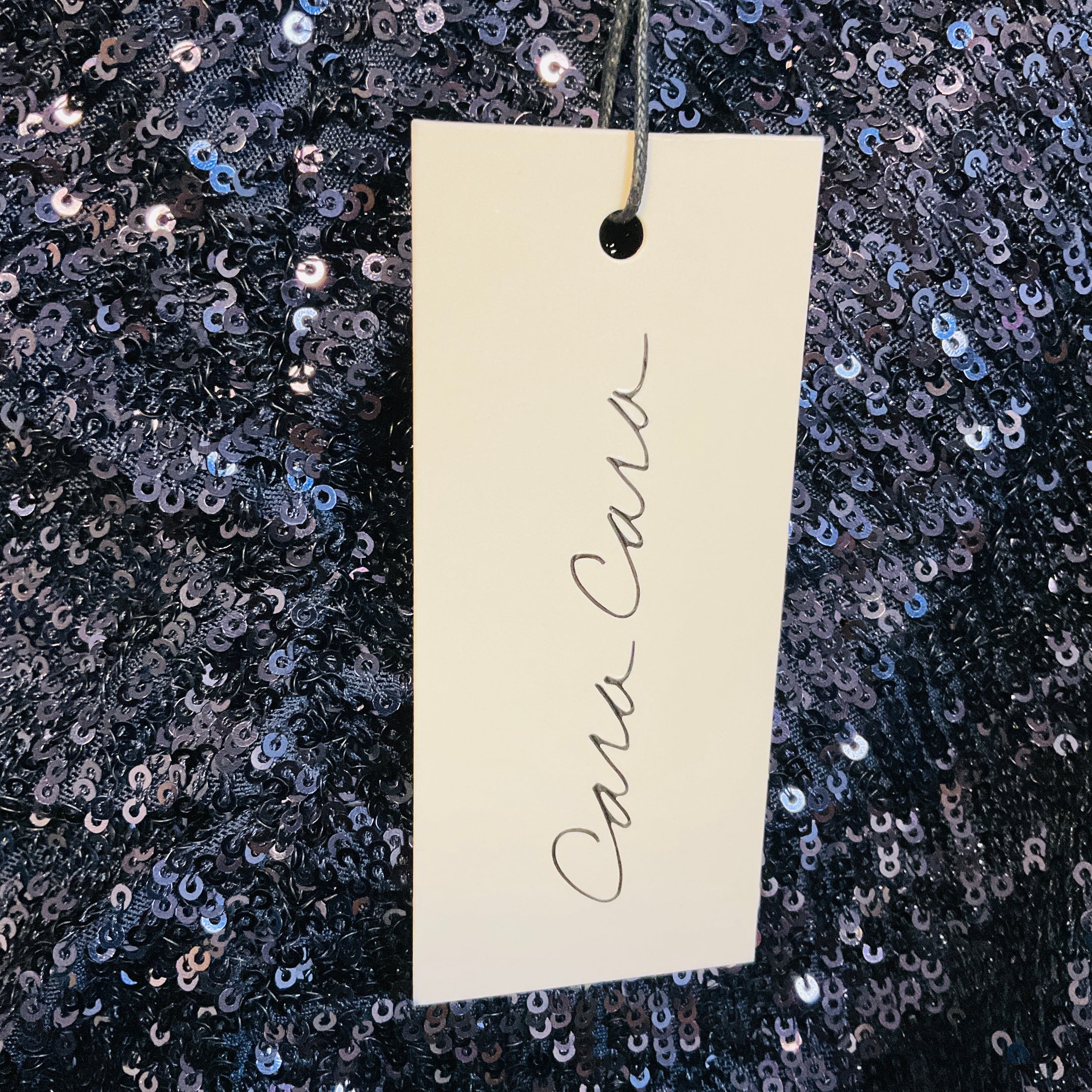 Cara Cara Midnight Sequined Maisy Dress