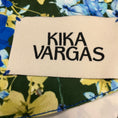 Load image into Gallery viewer, Kika Vargas Olive Sakura Twill Sygne Midi Dress

