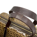 Load image into Gallery viewer, Fendi Zucchino Crystal Boston Bag
