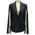 Load image into Gallery viewer, Monse Black Stretch Wool Crepe Blazer
