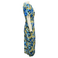 Load image into Gallery viewer, Kika Vargas Olive Sakura Twill Sygne Midi Dress

