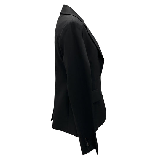 Monse Black Stretch Wool Crepe Blazer