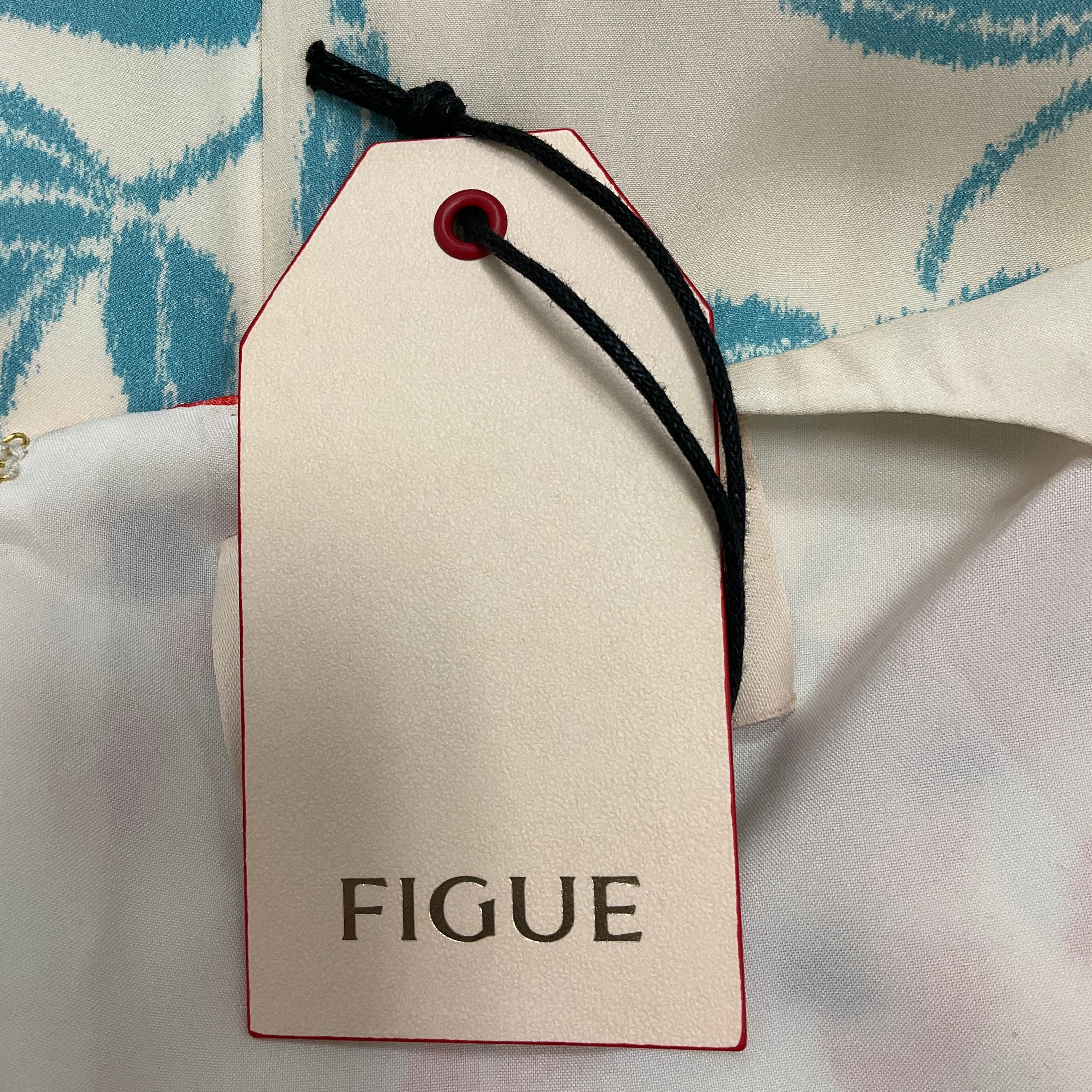 Figue Wispy Floral Cream Kyle Silk Midi Dress