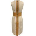 Load image into Gallery viewer, Belstaff Oat Sleeveless Dress with Leather Detail
